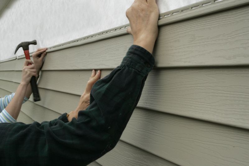 Siding Installation at a Corner